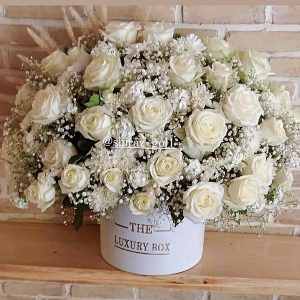 باکس گل‌ رز و‌ژیپسو‌فیلیا