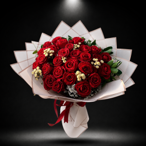 دسته گل رز