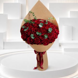 دسته گل 40 شاخه رز